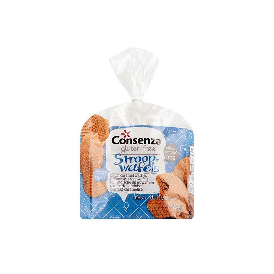 Consenza Glutenvrije Stroopwafels 240 gr