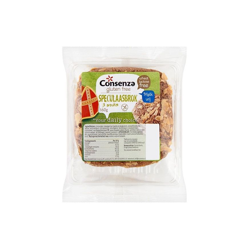 Consenza Speculaasbrokken 160 gr