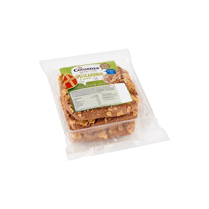 Consenza Speculaasbrokken 160 gram