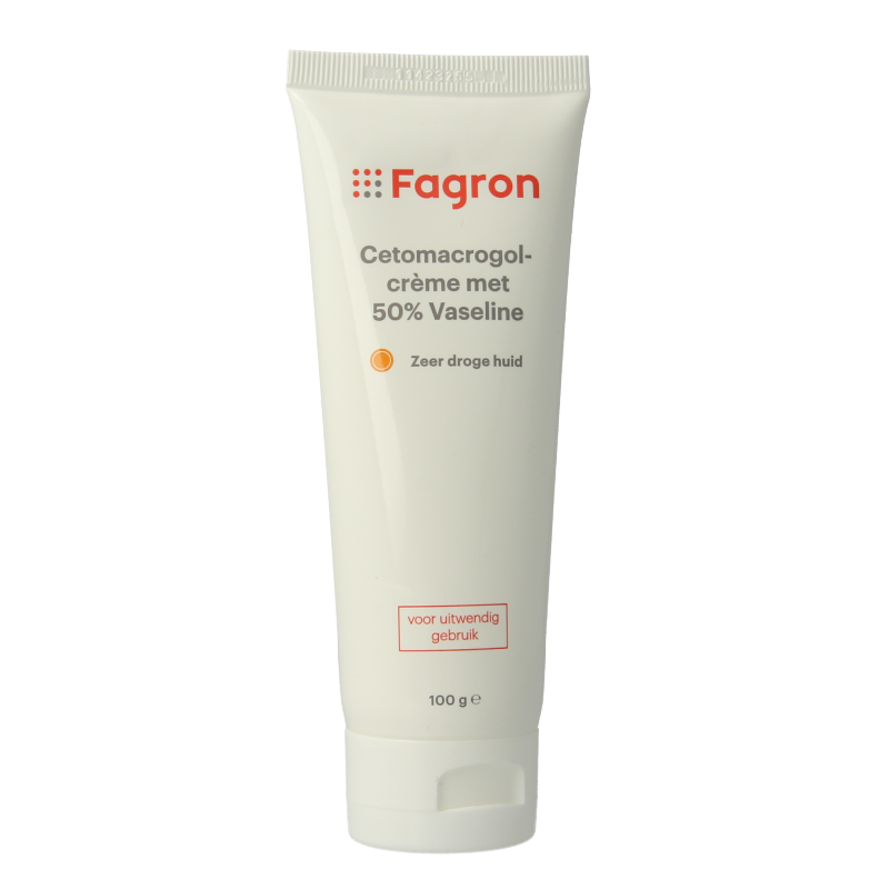 Fagron Cetomacrogol creme 50% vaseline 100 gram (afbeelding 2)