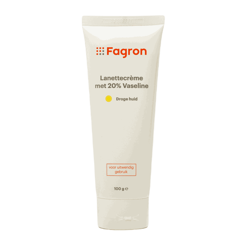 Fagron Lanettecreme met 20% Vaseline 100 gr