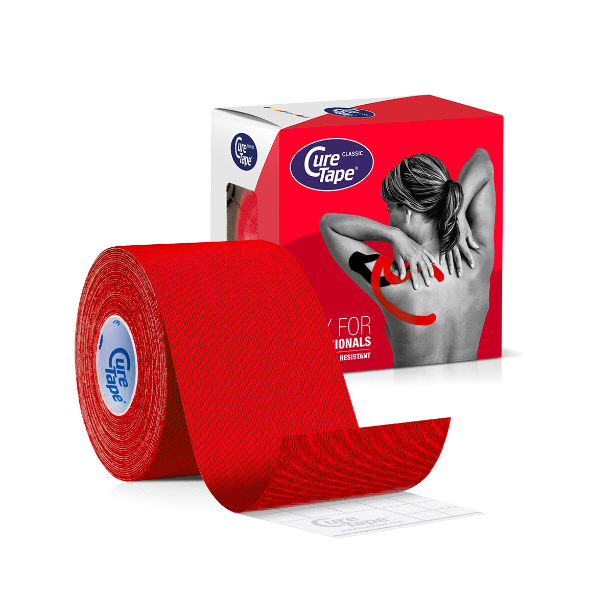 Curetape Rood 5cm x 5m