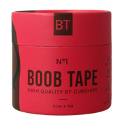 Cure Tape Boobtape no 1 incl. nipple covers - 5cm x 5m blac