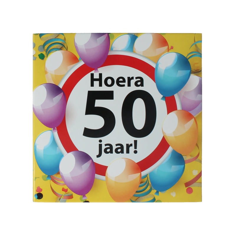 Voor Jou Tablet hoera 50 jaar 75 gram
