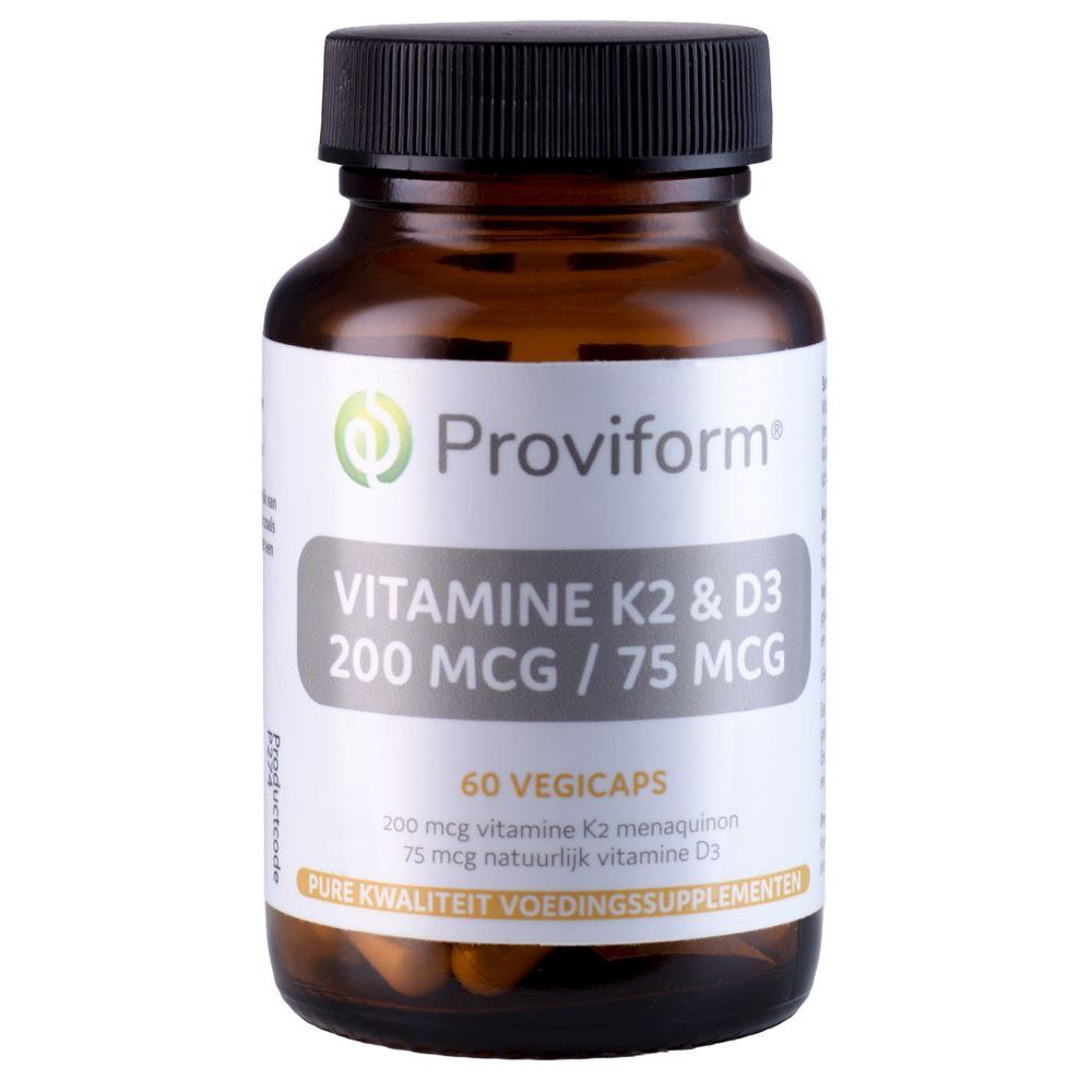 Proviform Vitamine K2 200 mcg + D3 75 mcg 60vc