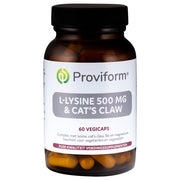 Proviform L-Lysine 500mg & Cat's Claw Vegicaps 60 vcp