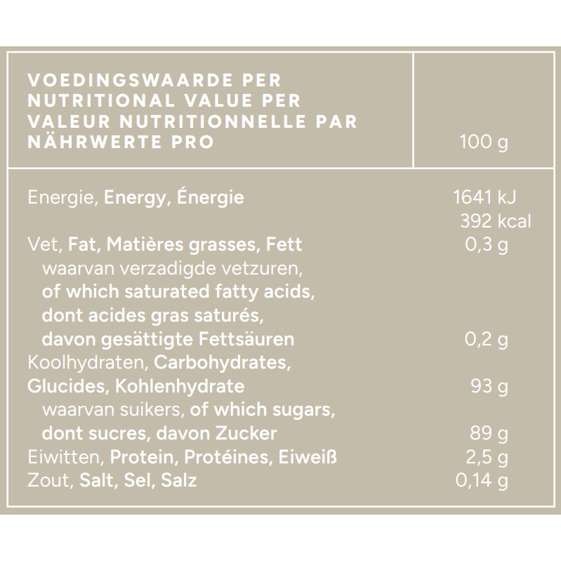 Mattisson Biologische Arenga Palm Suiker 450 gram