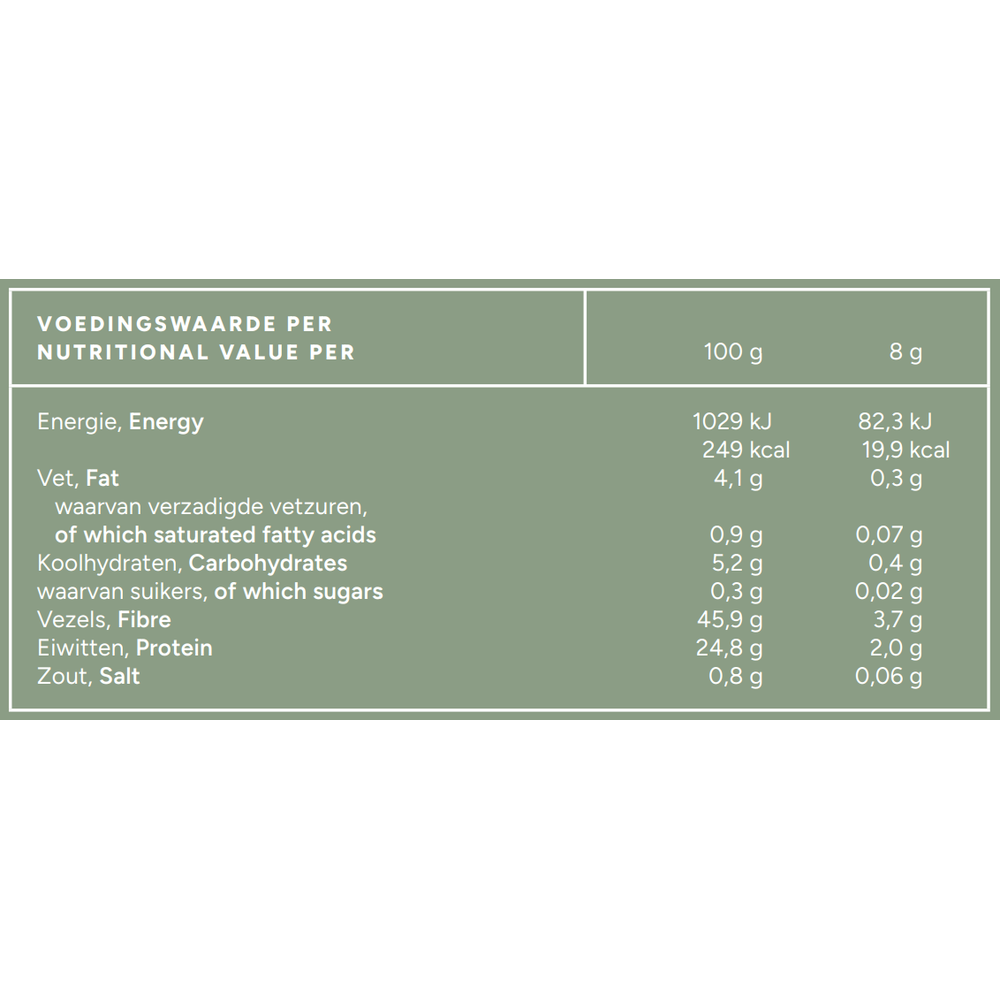 Mattisson Biologische Gerstegras 125 gram