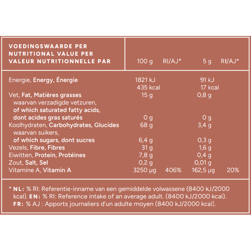 Mattisson Biologische Acai poeder 125 gram