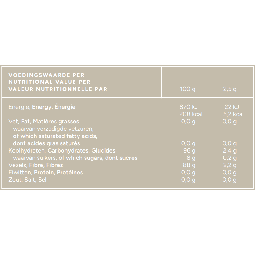 Mattisson Biologische Agave Inuline 200 gram