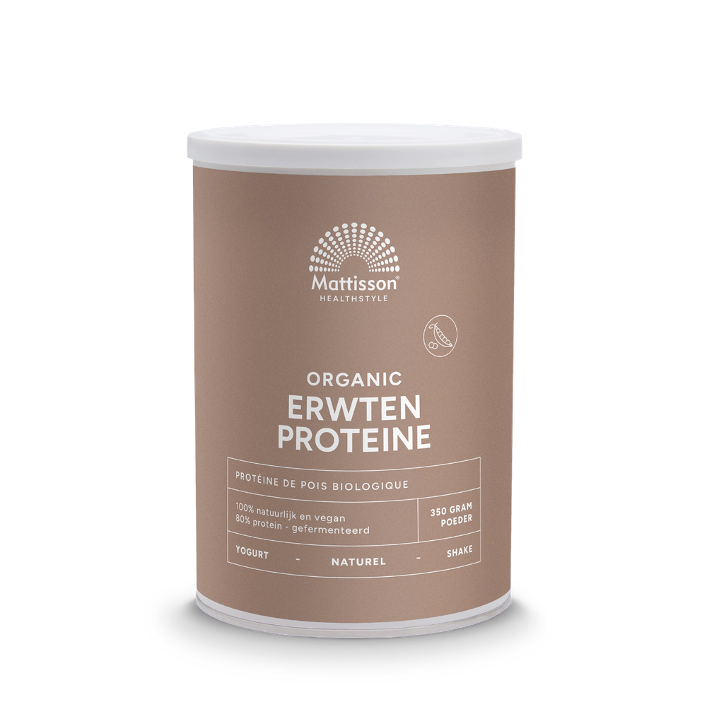 Mattisson Biologische Erwten Proteïne 350 gram