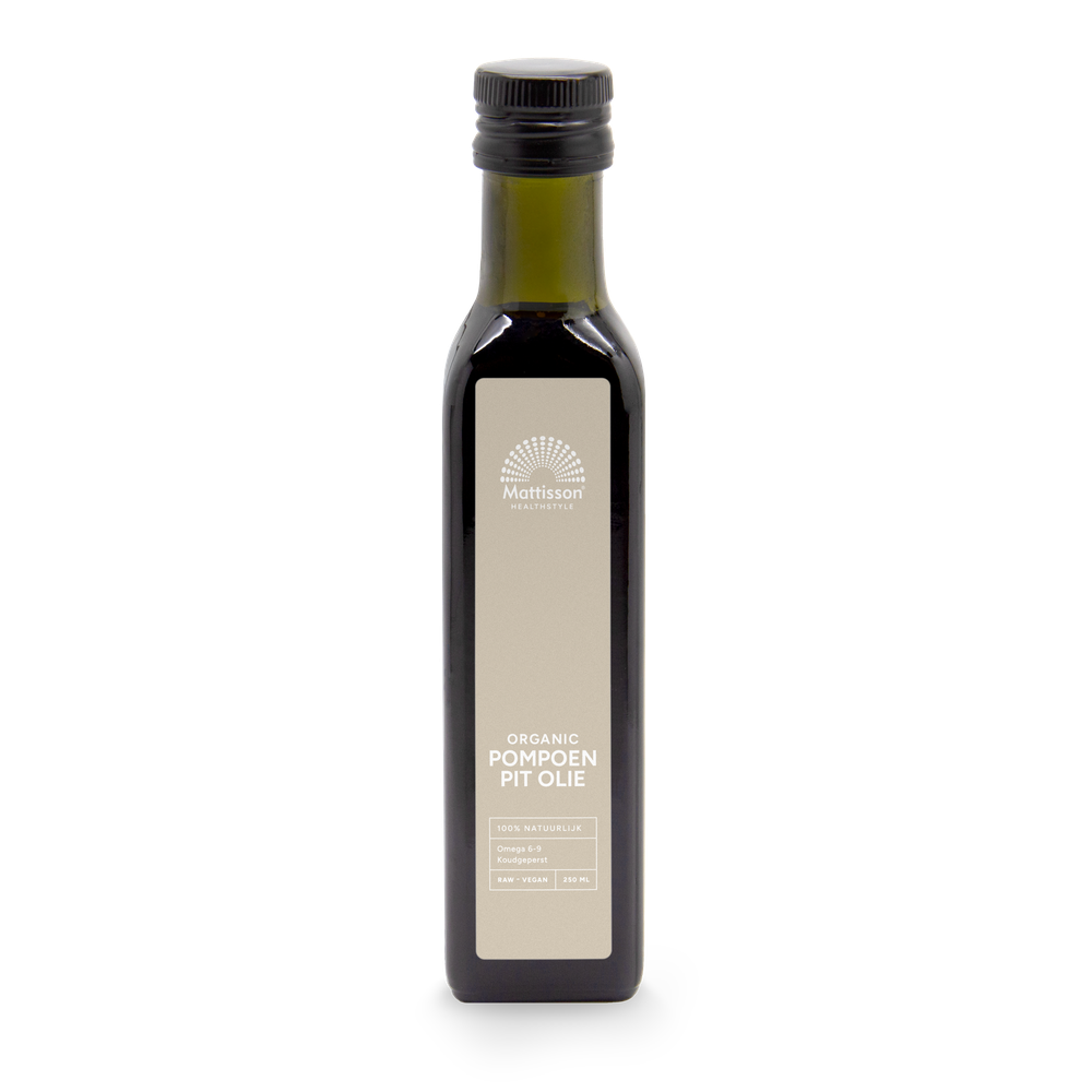 Mattisson Biologische Pompoenpit olie 250 ml