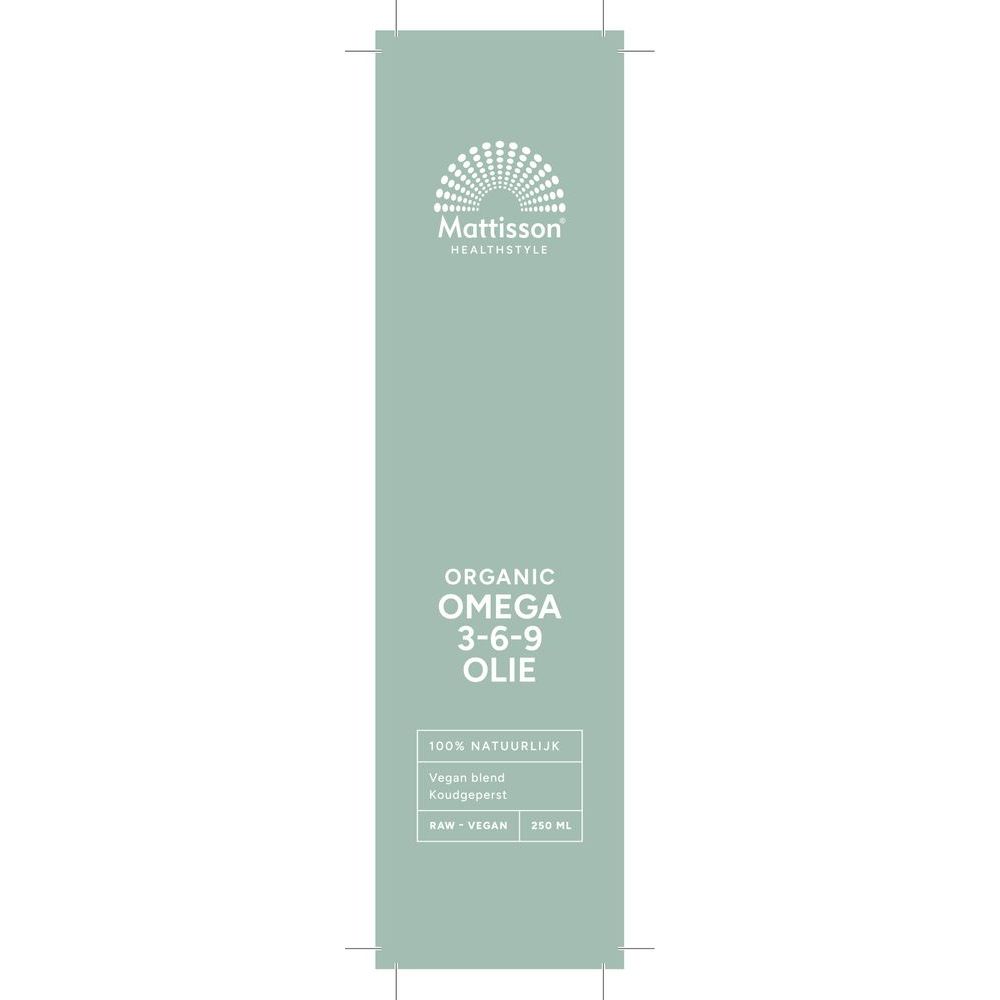 Mattisson Omega 3 6 9 olie 250 ml