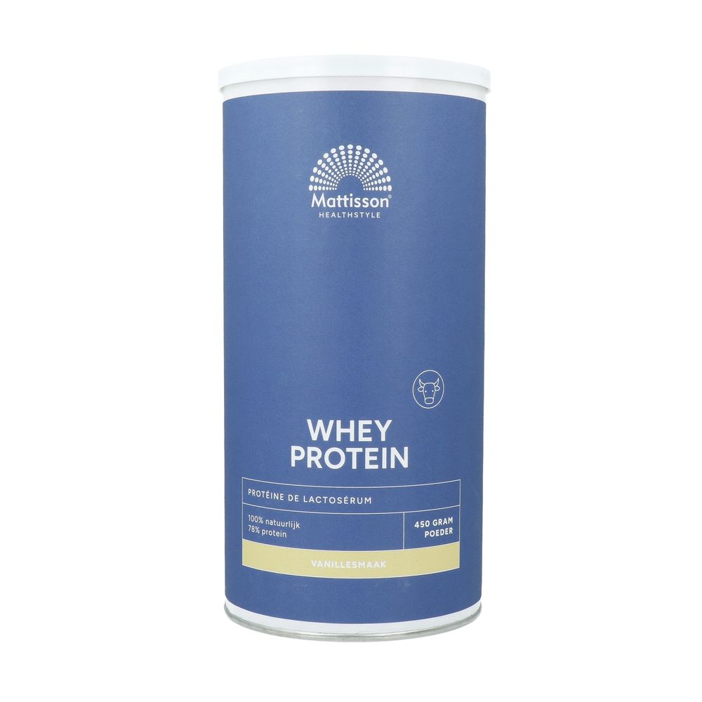 Mattisson Sport Wei Proteïne poeder 78% Vanille 450 gram