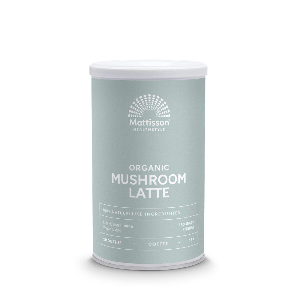 Mattisson Biologische Mushroom Latte 160 gram