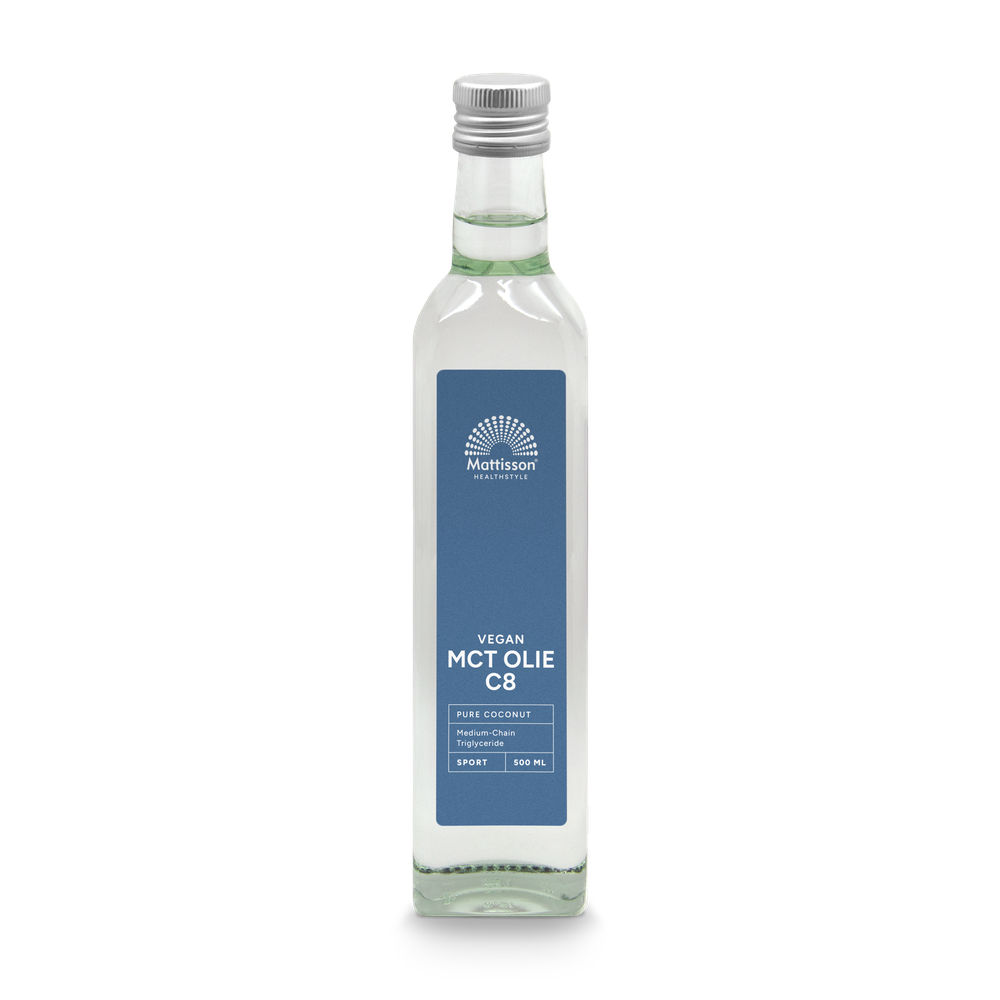 Mattisson Vegan MCT Olie C8 99% Caprylzuur 500 ml