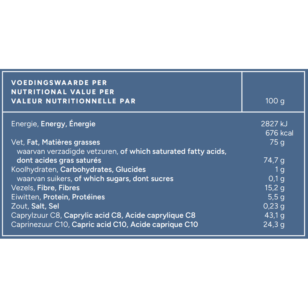 Mattisson MCT poeder 160 gram