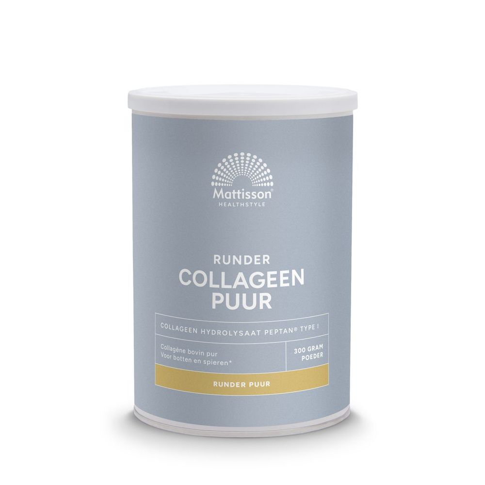 Mattisson Runder Collageen Poeder Peptan® Puur 300 gram