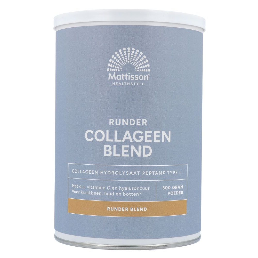 Mattisson Runder Collageen Poeder Peptan® Blend Vanille 300 gram