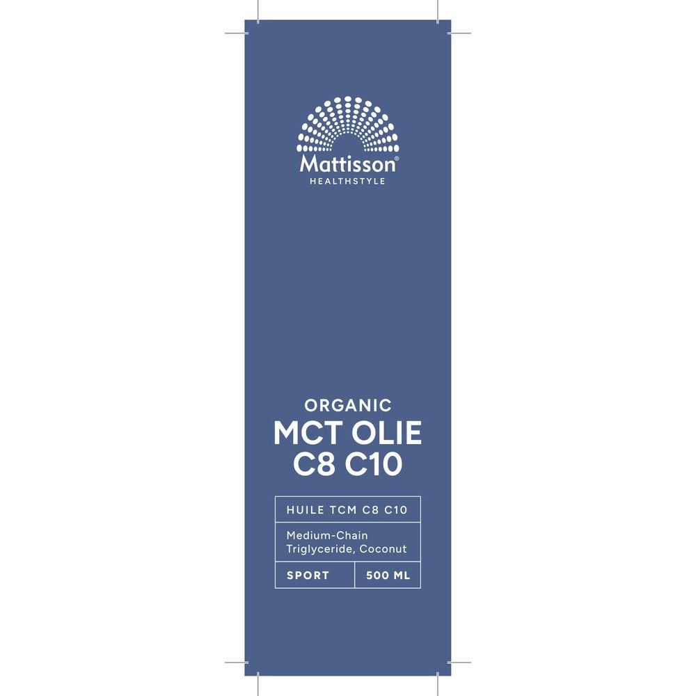 Mattisson MCT olie blend bio 500 ml
