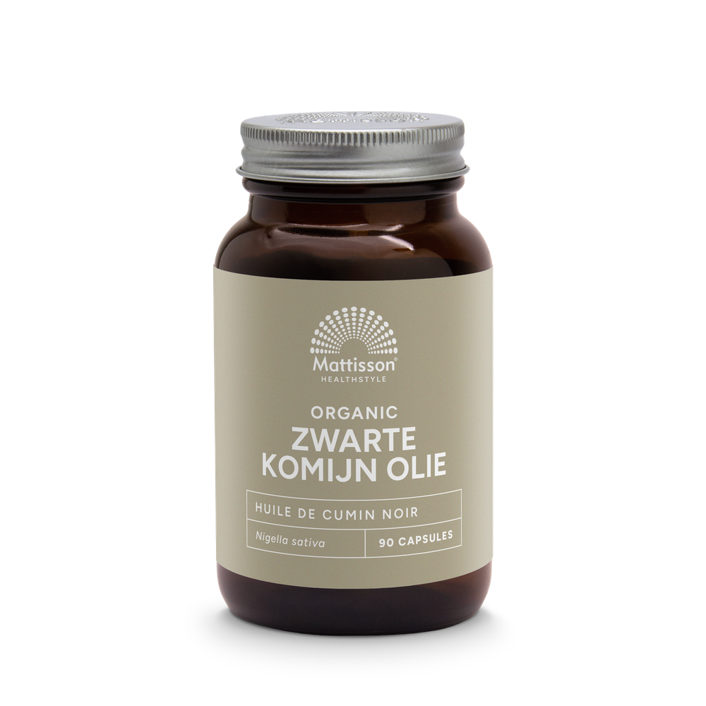 Mattisson Biologische Zwarte Komijn olie