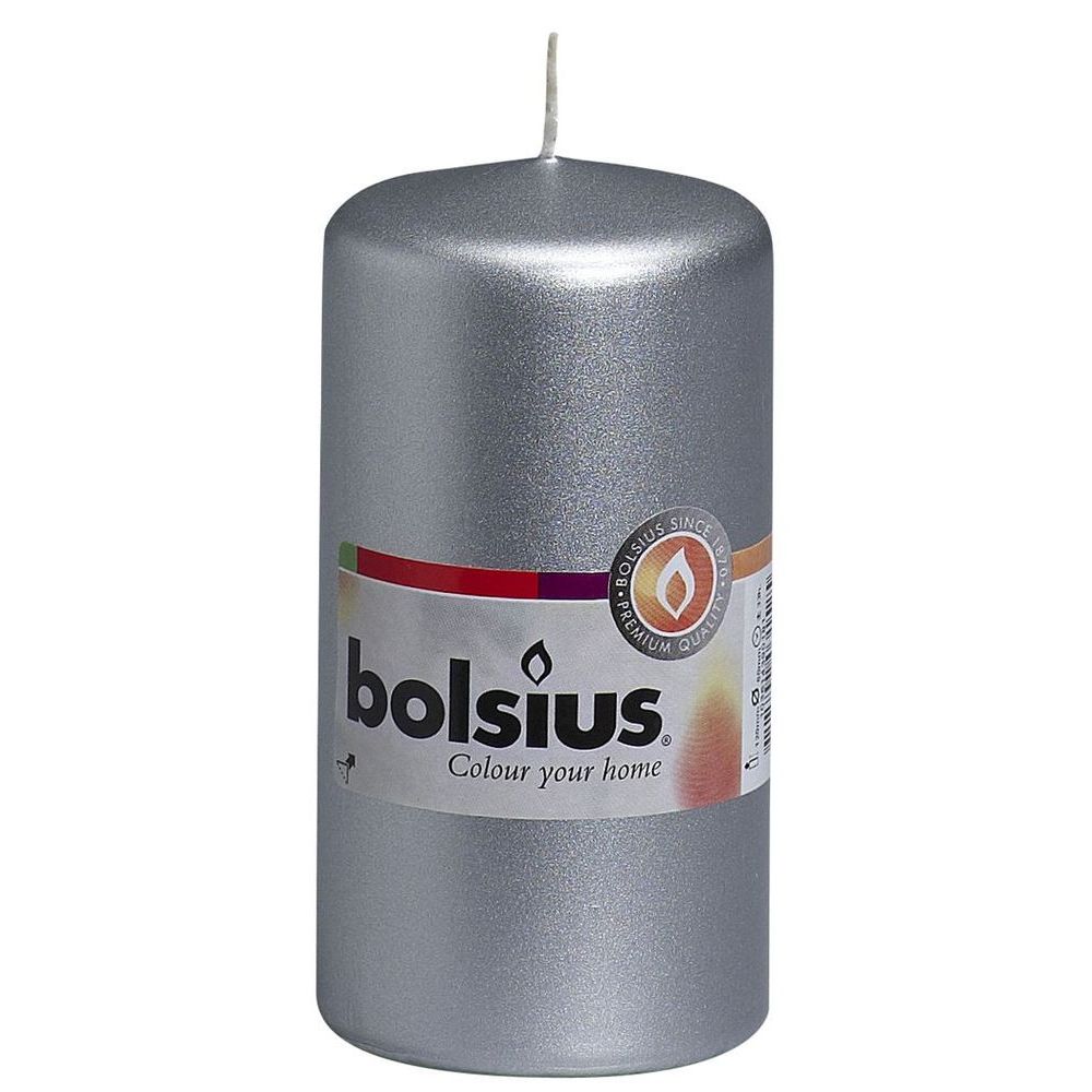 Bolsius Stompkaars Zilver 120/60 1 st