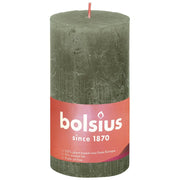 Bolsius Stompkaars Olive 130/68 1 st