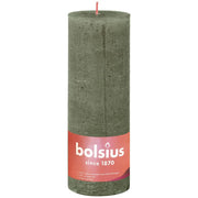 Bolsius Stompkaars Olive 190/68 1 st
