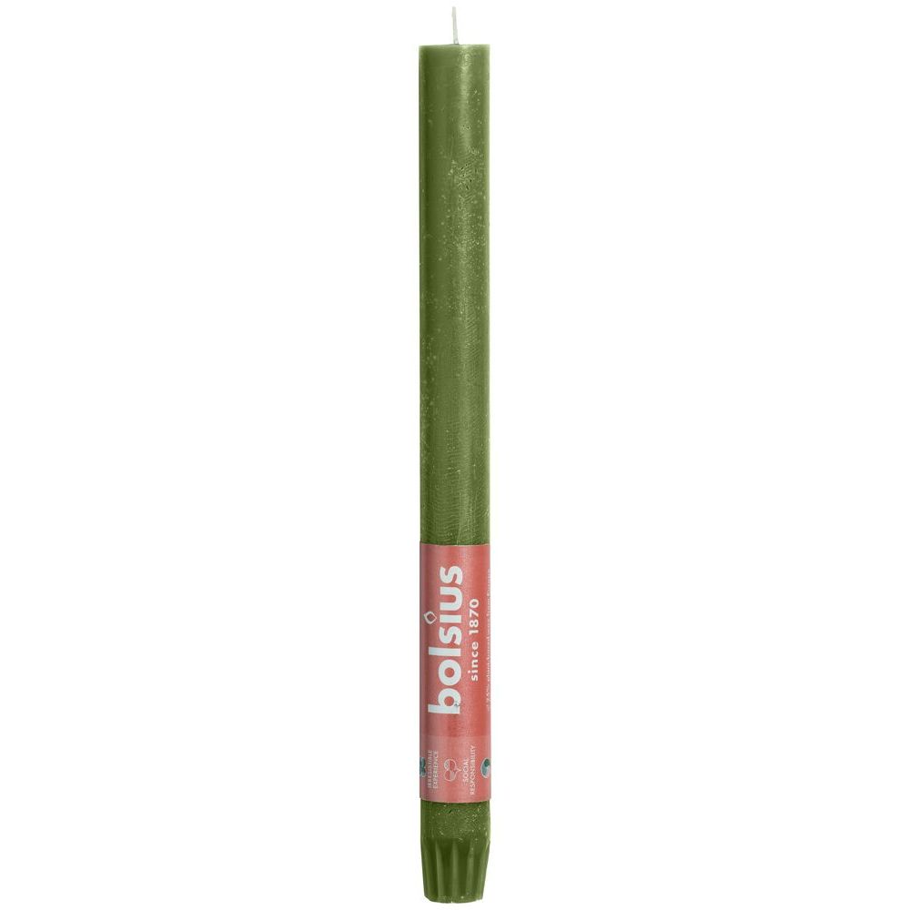 Bolsius Tafelkaars Olive 1 st