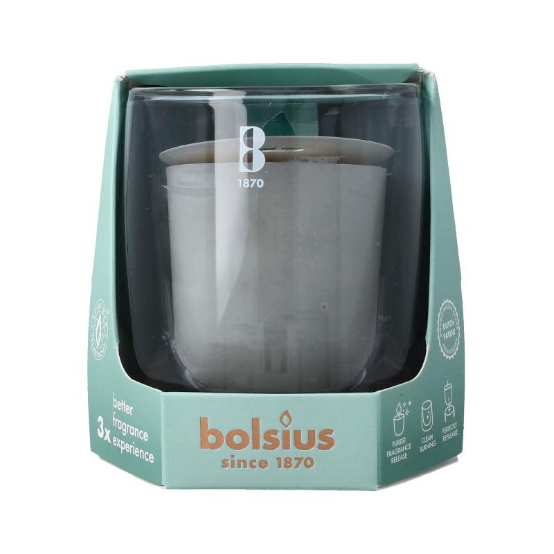 Bolsius Clean light startkit cypress & amber