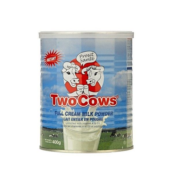 Two Cows Instant Melkpoeder 400 gram