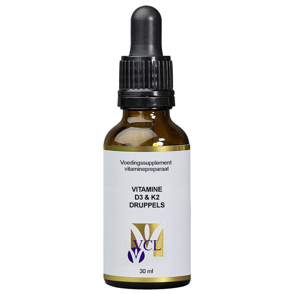Vital Cell Life Vitamine D3 & K2 15µg druppels 30 ml