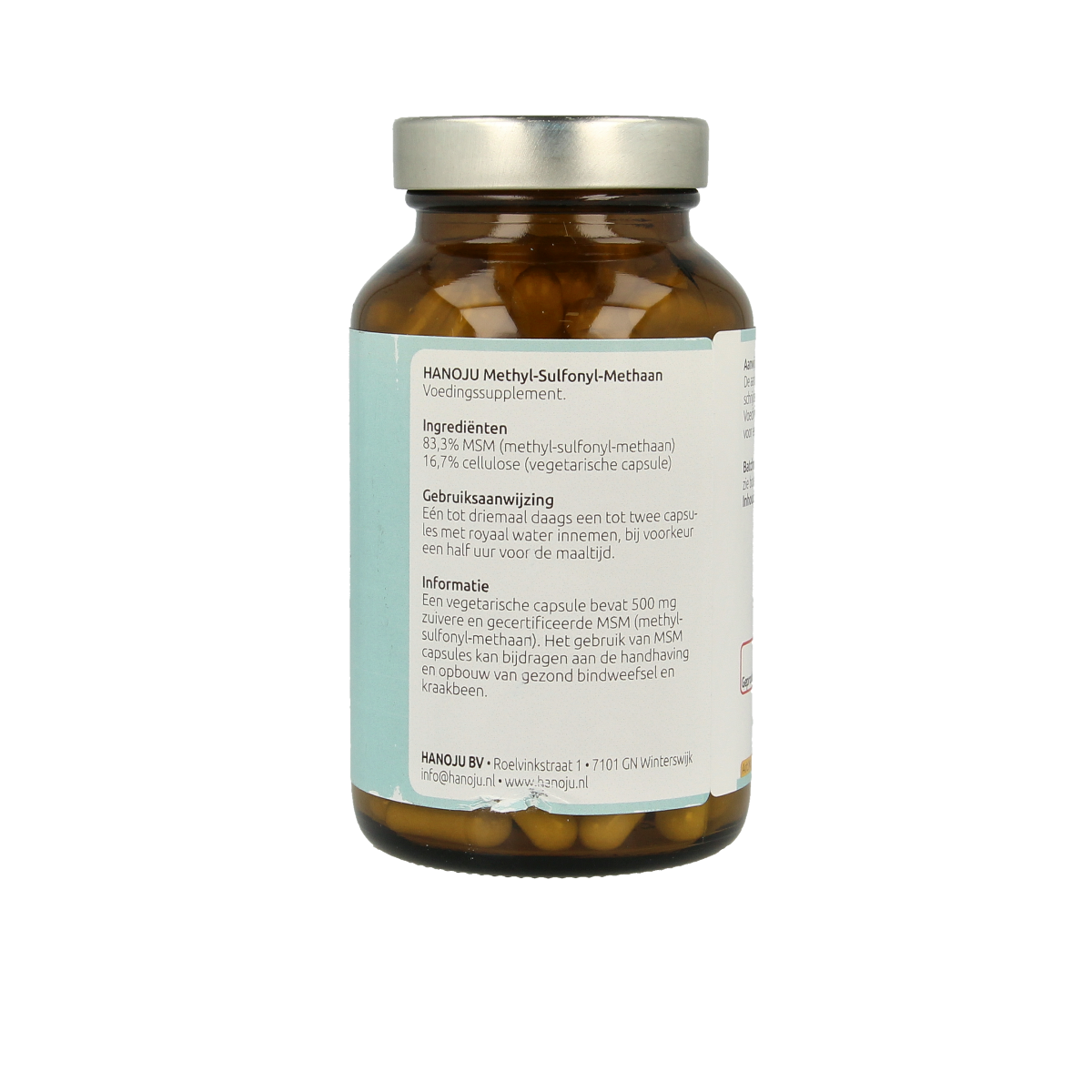 Hanoju MSM methyl 500 mg 150 vcaps