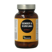 Hanoju Gember & curcuma extract 90 vcaps