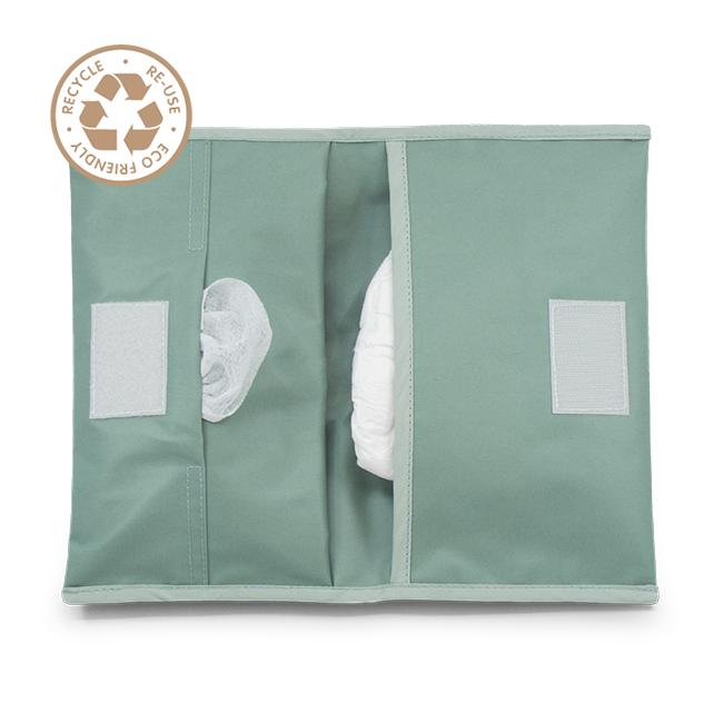 Kipkep Napper luieretui pale green