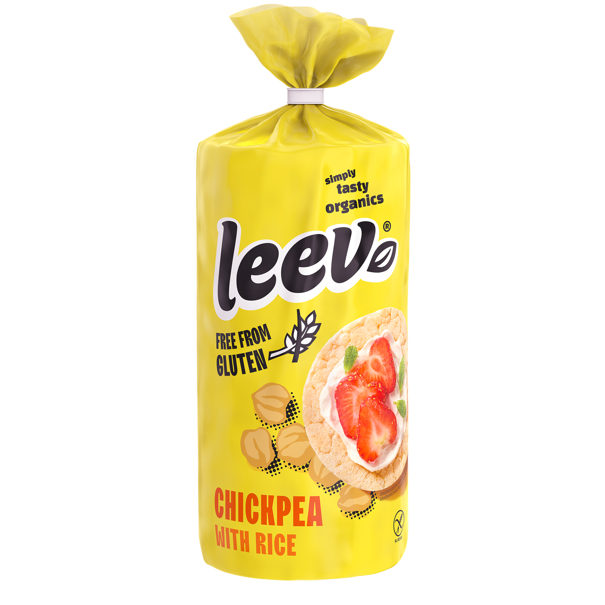 Leev Kikkererwten wafels 100 gram