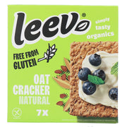 Leev Oatcracker Natural Glutenvrij Bio