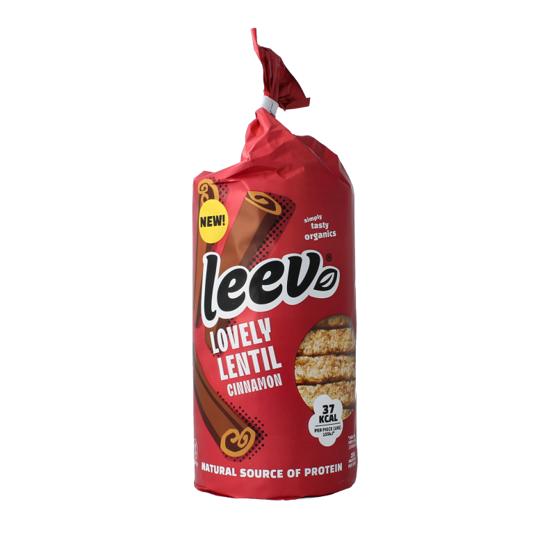 Leev Lovely wafels kaneel bio 130 gram