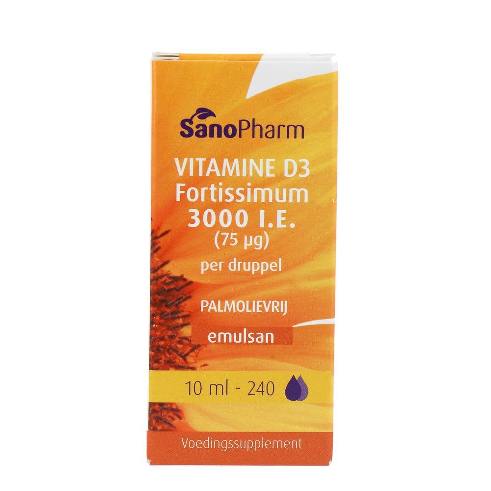 SanoPharm Emulsan Vitamine D3 Fortissimum 10 ml