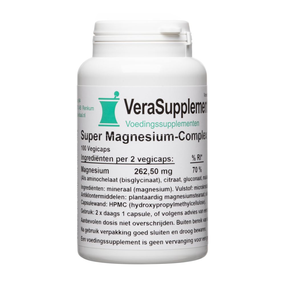 VeraSupplements Super Magnesium Complex Capsules 100 vcp