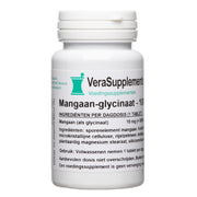 VeraSupplements Mangaan Glycinaat Tabletten 100 tb