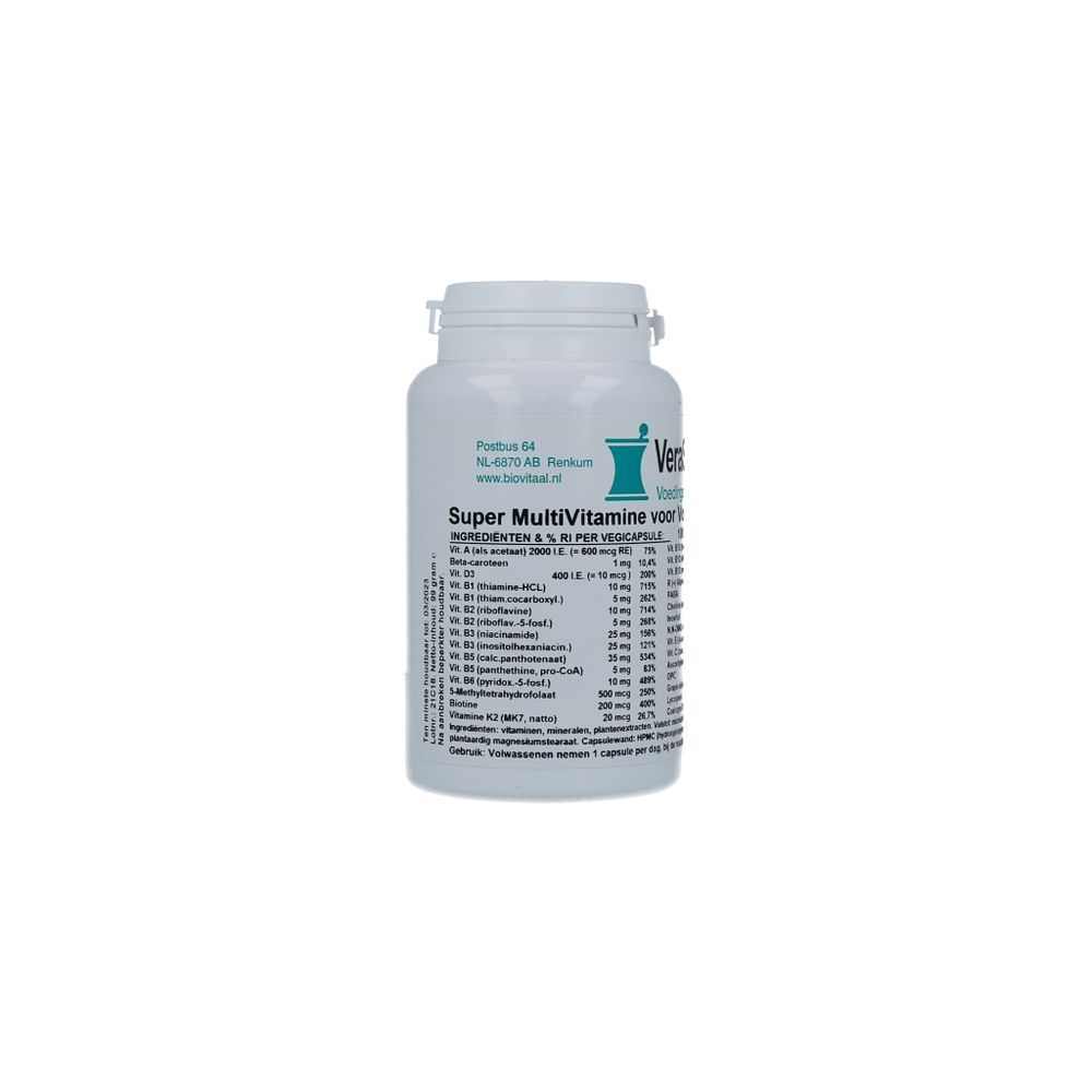 Verasupplements Super Multi Volwassenen Capsules 100 vcaps