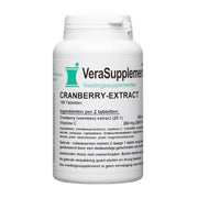 Verasupplements Cranberry Extract Tabletten 100 tabletten