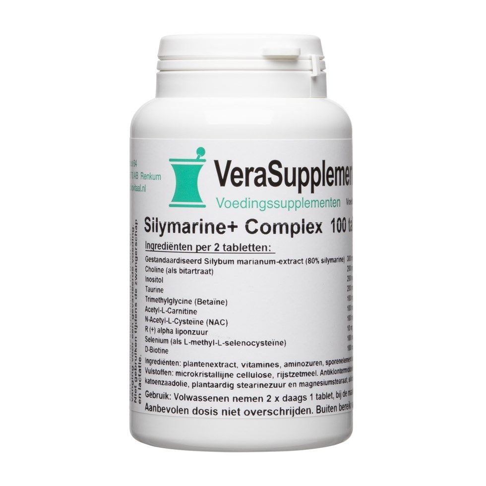 VeraSupplements Silymarine+ Complex Tabletten 100 tb