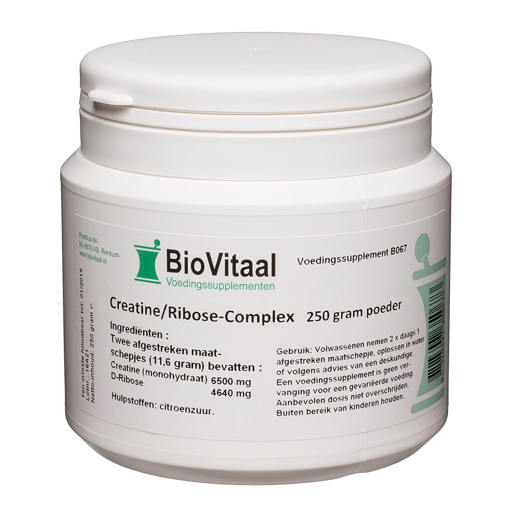 VeraSupplements Creatine Ribose Complex Poeder 250 gr