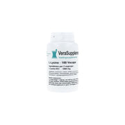 VeraSupplements L Lysine 500mg Capsules 100 vcp
