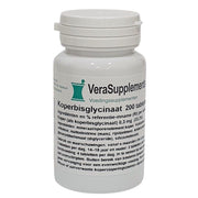 VeraSupplements Koperbisglycinaat Tabletten 200 tb