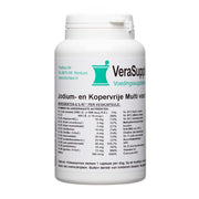 VeraSupplements Jodium- en Kopervrije Multi voor Volwassenen Capsules 100 vcp