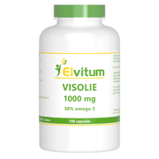 Elvitum Visolie 1000mg 30% Omega-3 180 capsules