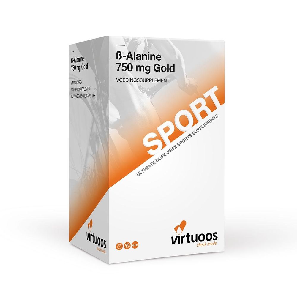 Virtuoos Beta Alanine 750mg Gold Capsules 90 cp